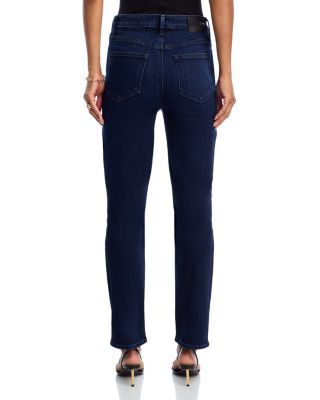 Gemma High Rise Reverse Seam Skinny Jeans in Bespoke