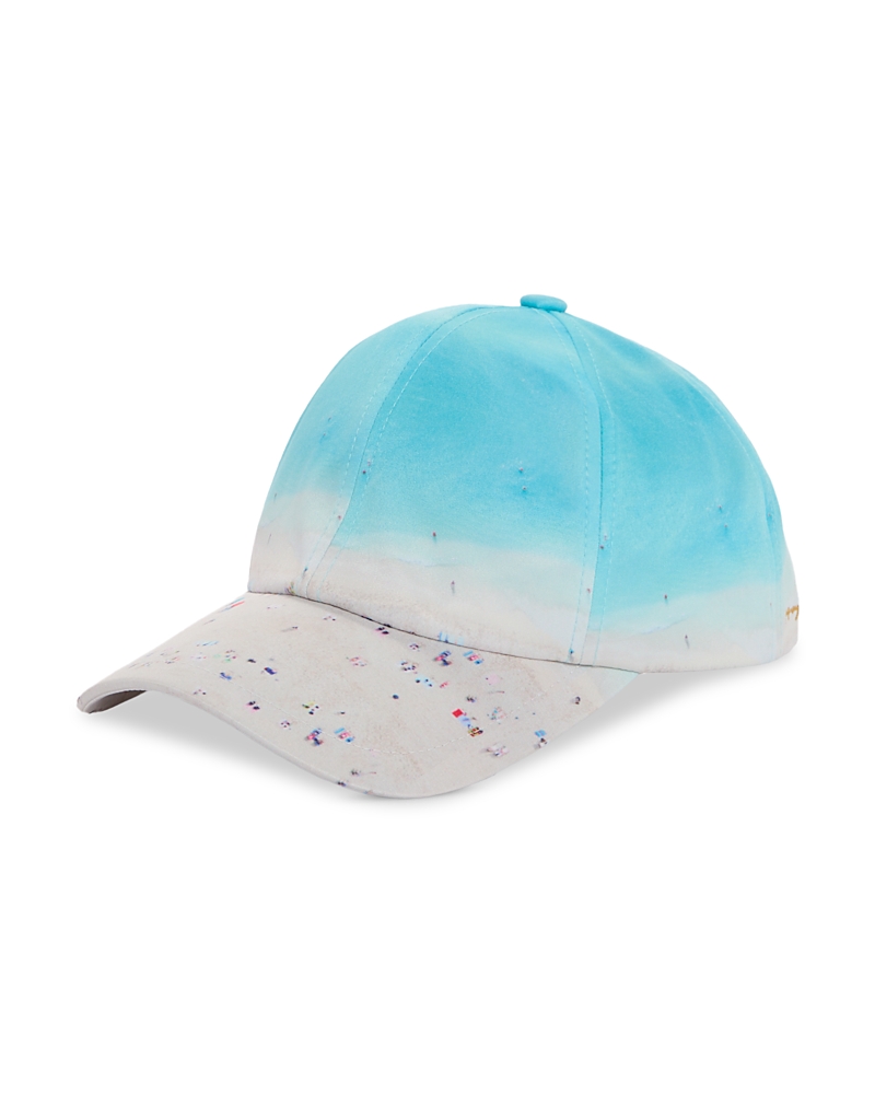 Lele Sadoughi X Gray Malin Waikiki Baseball Cap In Blue