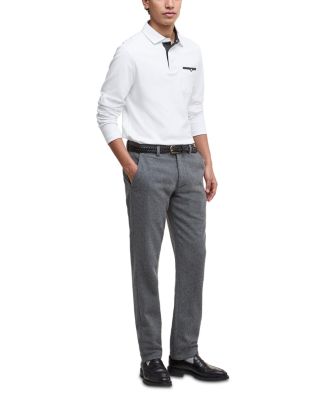 Long Sleeve Cornpatch Polo Shirt