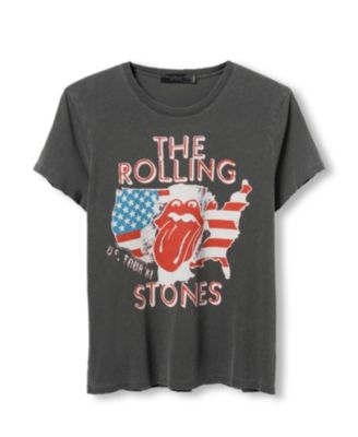 Women's Rolling Stones 1981 US Tour Vintage-like Tee