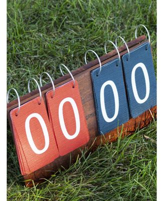 Portable Scoreboard for Outdoor Games