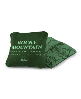 6x6 Rocky Mountain National Park Durasuede + Turbo Polyglide Pilot Versacraft Cornhole Bags