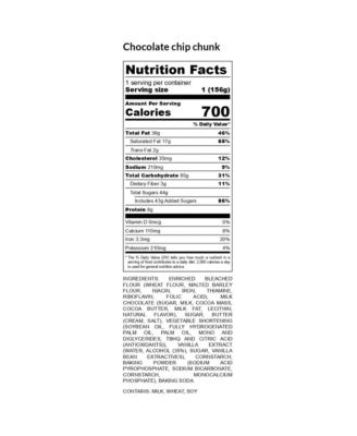  Chocolate Chip Chunk, Pack of 12