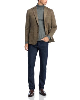 Wool Jersey Unstructured Regular Fit Sport Coat - Exclusive