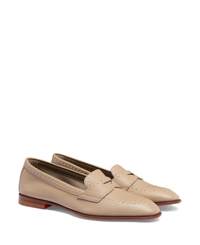 Women's Tumbled Leather Penny Loafer