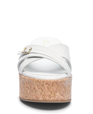 Women's Leather Wedge