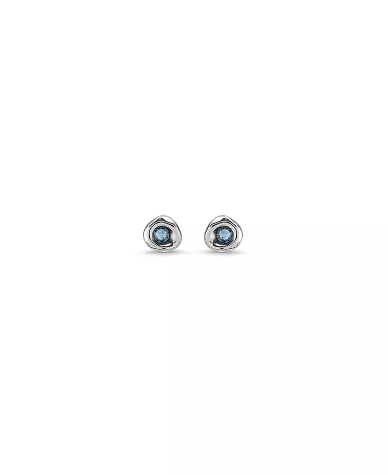 UNOde50 Sterling Silver Plated With Crystal Earrings
