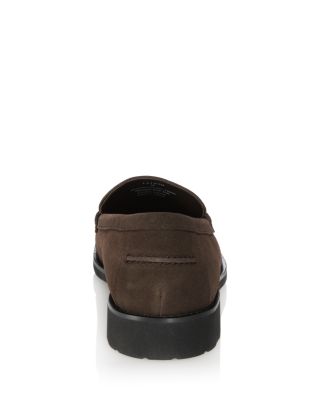 Men's Suede Penny Loafers - Exclusive