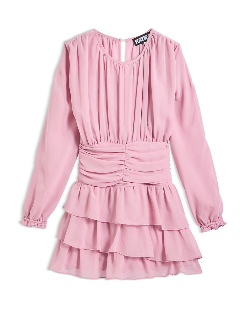 Katiejnyc Girls' Morgan Dress - Big Kid In Pink