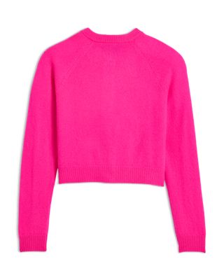 Girls' Knitted Cashmere Cardigan, Big Kid - Exclusive