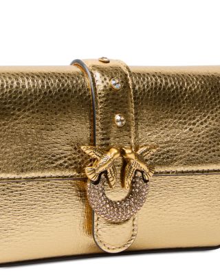 Love One Slouchy Baby Leather Crossbody Bag