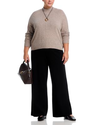 100% Cashmere Mock Neck Sweater - Exclusive
