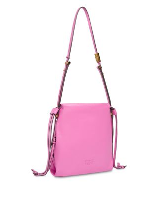 Slouchy Mini Leather Shoulder Bag