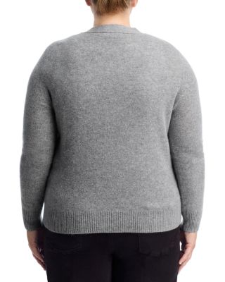 100% Cashmere V Neck Cardigan Sweater - Exclusive