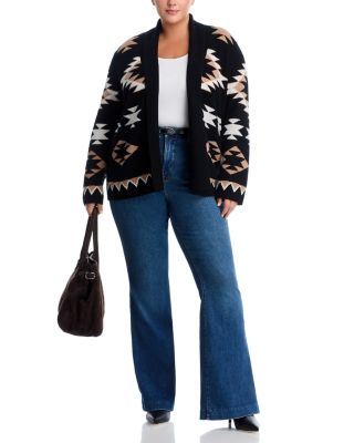100% Cashmere Aztec Cardigan - Exclusive
