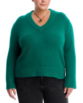 100% Cashmere New V Neck Sweater - Exclusive