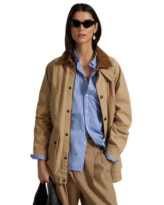 ジャケット・アウター blurhms Cotton Suede Utility Jacket Polo Ralph Lauren Suede Utility Jacket | Bloomingdale's
