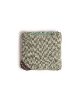 Herringbone Wool Aviator Cornhole Bags Above