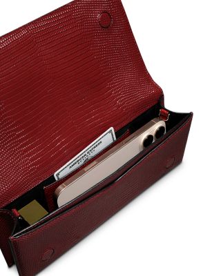 Twisted Gold Side Handle Clutch