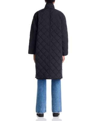 Quilted Woven Coat