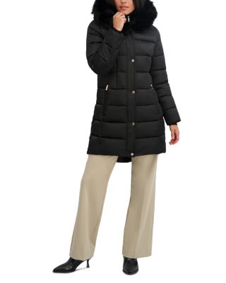 Dana Quilted Hooded Coat
