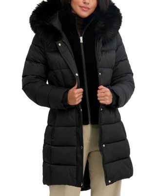 Dana Quilted Hooded Coat