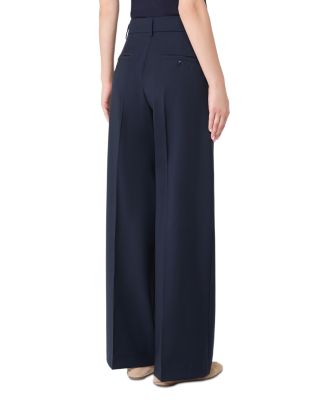 Visivo Wool Palazzo Trousers