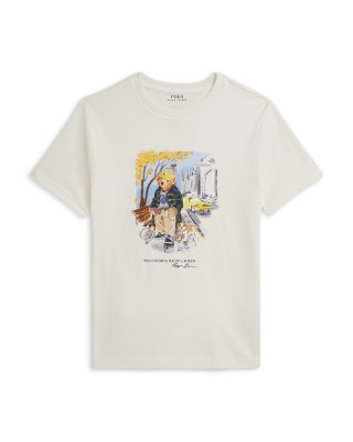 Boys' Polo Bear Cotton Jersey Tee - Big Kid