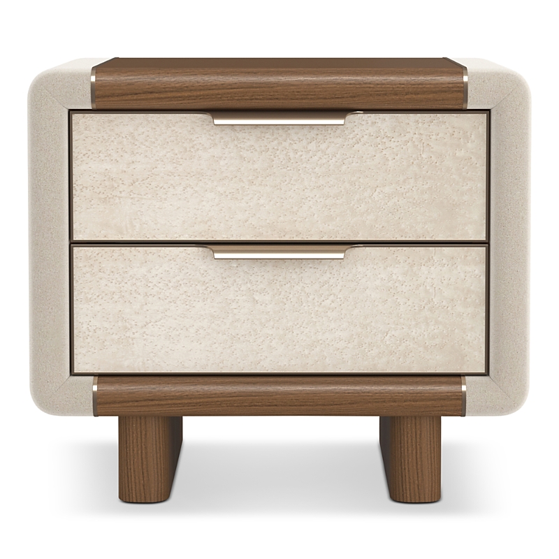 Caracole Botero Small Nightstand In Brown