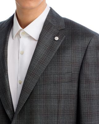 New York Plaid Classic Fit Suit