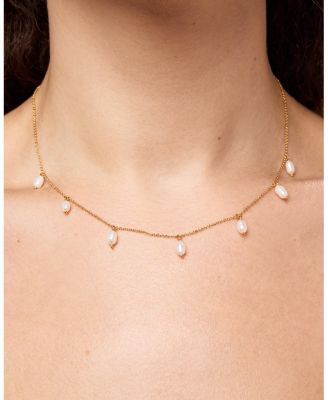  Loki Gold Pearl Necklace