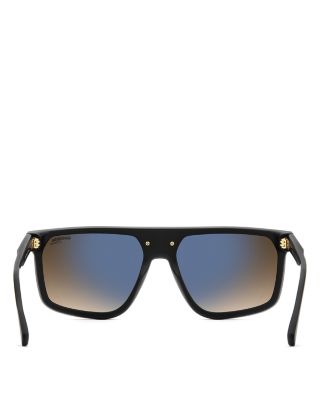 Victory Square Flat Top Sunglasses, 60mm