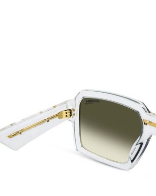 Victory Rectangle Sunglasses, 55mm
