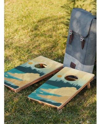 1ft x 2ft Mahogany Pathfinder Cornhole Board Set