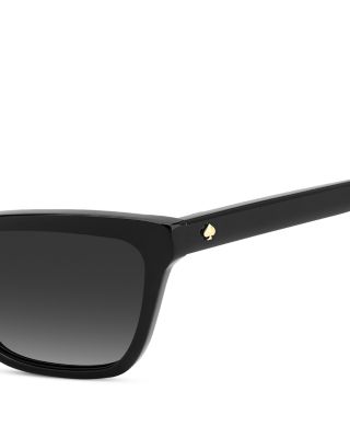 Aisha Rectangle Sunglasses, 55mm