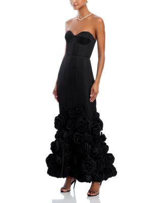 AQUA - Rosette Gown - Exclusive