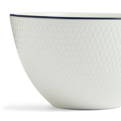 GIO 8.7 oz. Teacup & Saucer Set, Blue Line