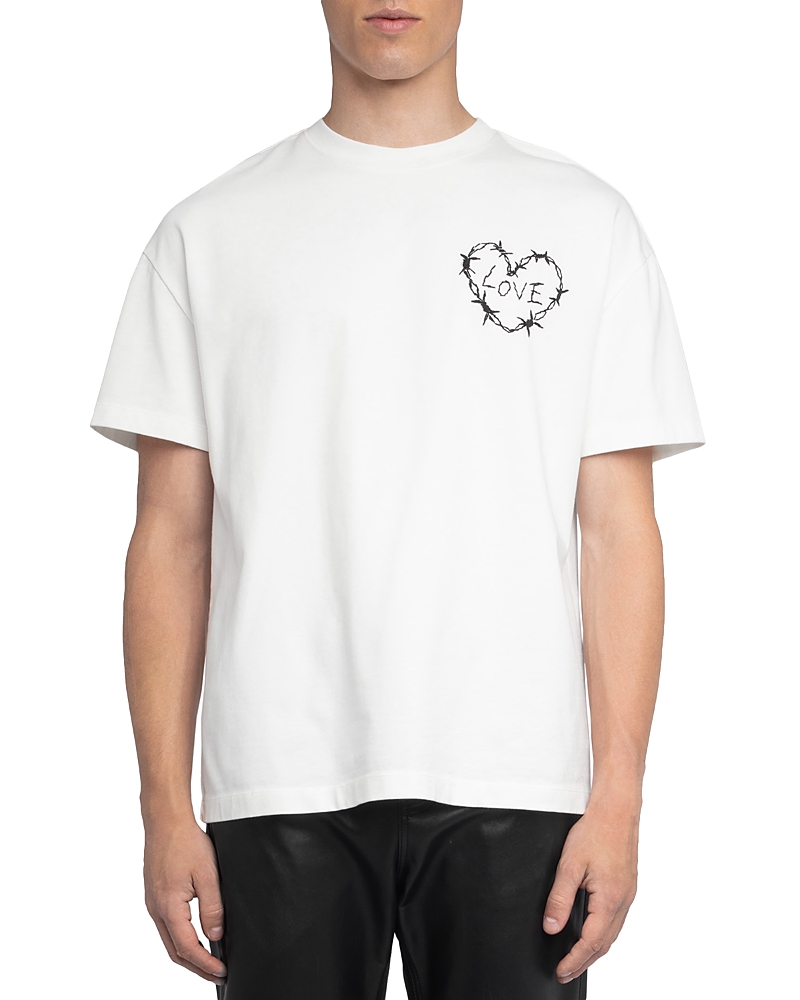 Zadig & Voltaire Teddy Printed T-shirt In White