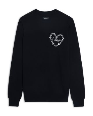 Kendy LC Heart Embroidered Sweater 