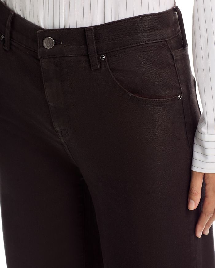 Sagit High Rise Jeans Carob