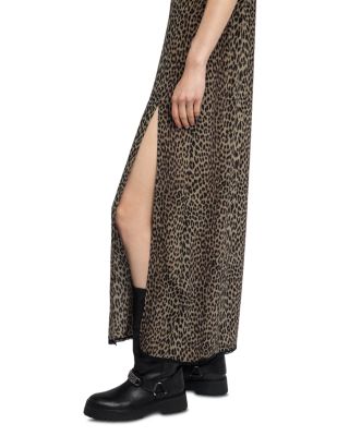 Ramelil Soft Leopard Print Dress