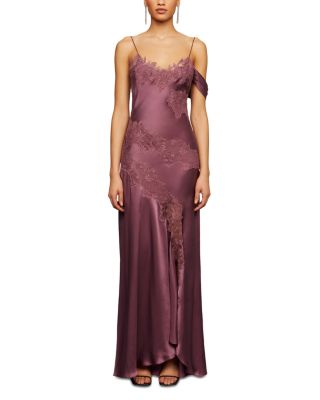 Reese Silk Cascade Gown