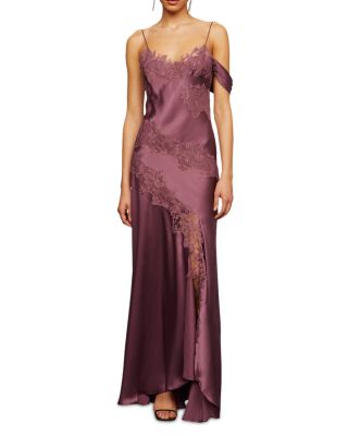 Reese Silk Cascade Gown