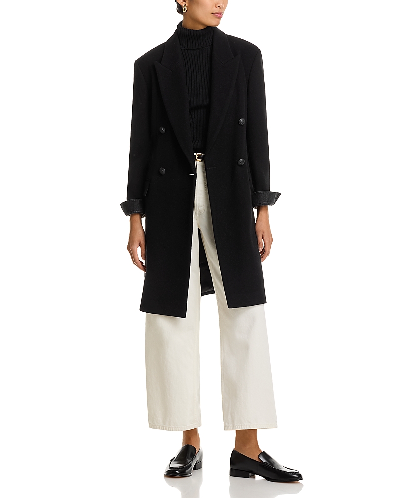 Kobi Halperin Otto Wool Coat In Black