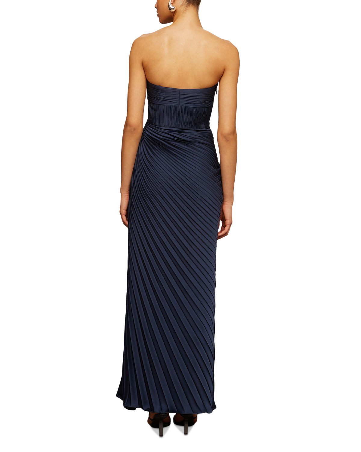 Joyceanne Plissé Gown