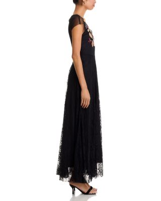 Mertina Embroidered Maxi Dress