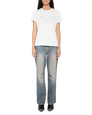 Walk HC Zadig Incrustation Embellished Tee