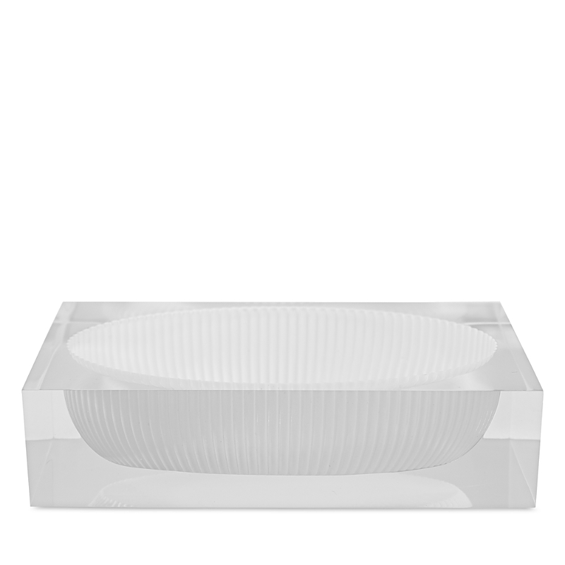 Kassatex Camden Soap Dish - Exclusive In White