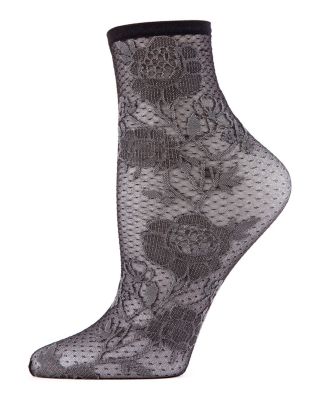 Chantilly Sheer Shortie Socks