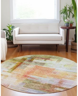 Dalyn Ravenna Washable RN6 Round Area Rug, 8' x 8'